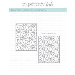 Geometric Snowflakes Stencil Collection (set of 2)